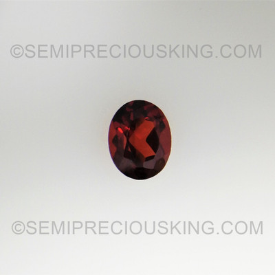 Natural Garnet Oval Facet Cut 5X4mm Umber Color VS Clarity Loose Gemstone
