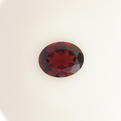 Natural Garnet Oval Facet Cut 10X8mm Burgundy Color VS Clarity Loose Gemstone