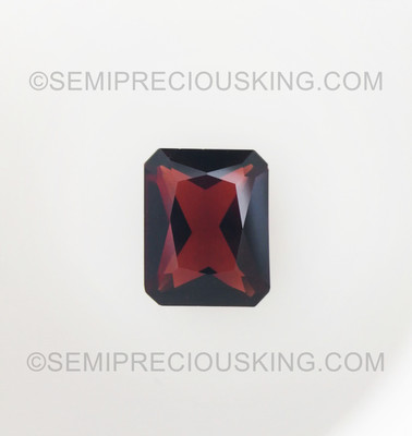 Natural Garnet Octagon Princess Cut 9X7mm Burgundy Color VS Clarity Loose Gemstone