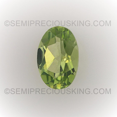 Natural Peridot Oval Faceted Cut 6X4mm Parrot Green Color FL Clarity Loose Gemstone