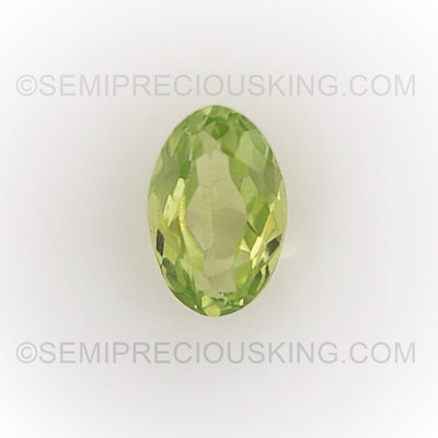 Natural Peridot Oval Faceted Cut 5X3mm Olive Green Color VS Clarity Loose Gemstone