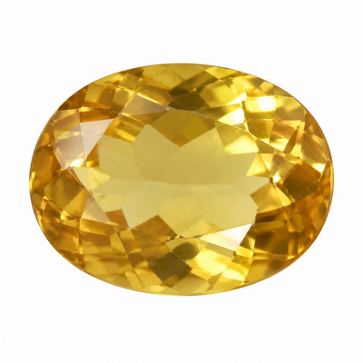 Natural Citrine Oval Faceted Cut 9X7mm Tuscan Yellow Color VS Clarity Loose Gemstones