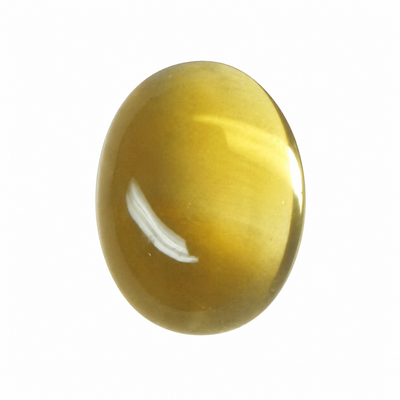 Natural Citrine Oval Cabochon 16X12mm Dandelion Color VVS Clarity Loose Gemstone