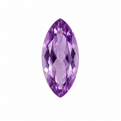 Natural Amethyst African Marquise Facet Cut 14X7mm Pastel Purple Color VS Clarity Loose Gemstone