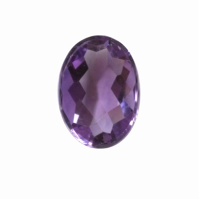 Natural Amethyst Brazil Oval Bufftop 14X10mm Lavender Purple Color FL Clarity Loose Gemstone