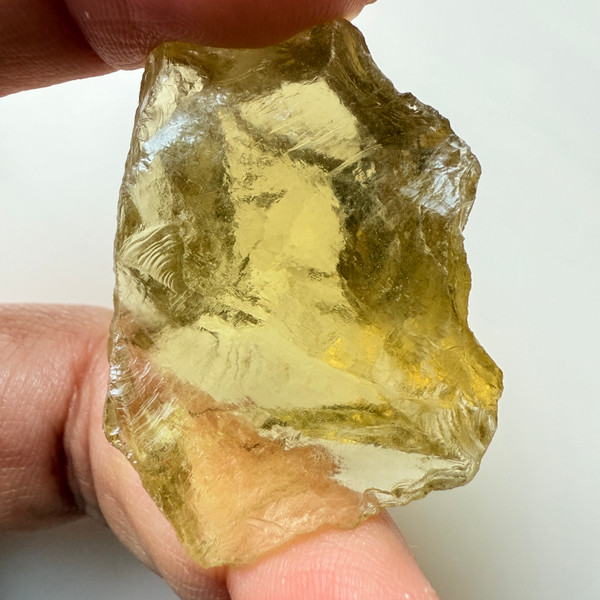 Lemon Quartz 96.05 Carats Uncut rough 36x30mm Sulphur Yellow