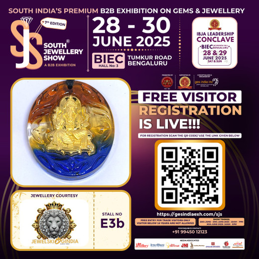 You're Cordially Invited to Experience Brilliance at SJS 2025! Visit Ratana Sagar Exports (semipreciousocean.com) at the South Jewellery Show 2025