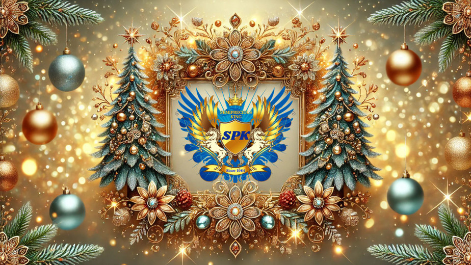 Sparkling Christmas Best Wishes from SEMIPRECIOUSKING.COM 