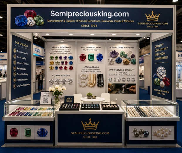 Bangkok Gems & Jewelry Fair: Buy Direct from factory Semipreciousking.com