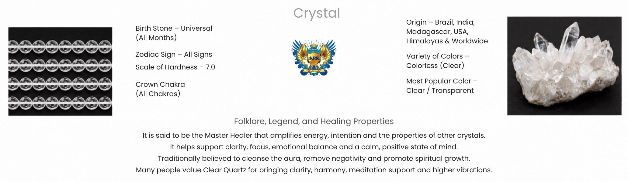 Crystal beads