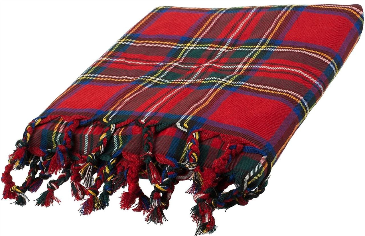 Deluxe Fly Plaid to complete Ceremonial  Dress in Black Stewart Royal