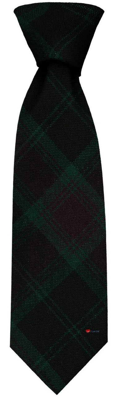 Mens Irish Wool Neck Tie in Ireland County Carlow Tartan