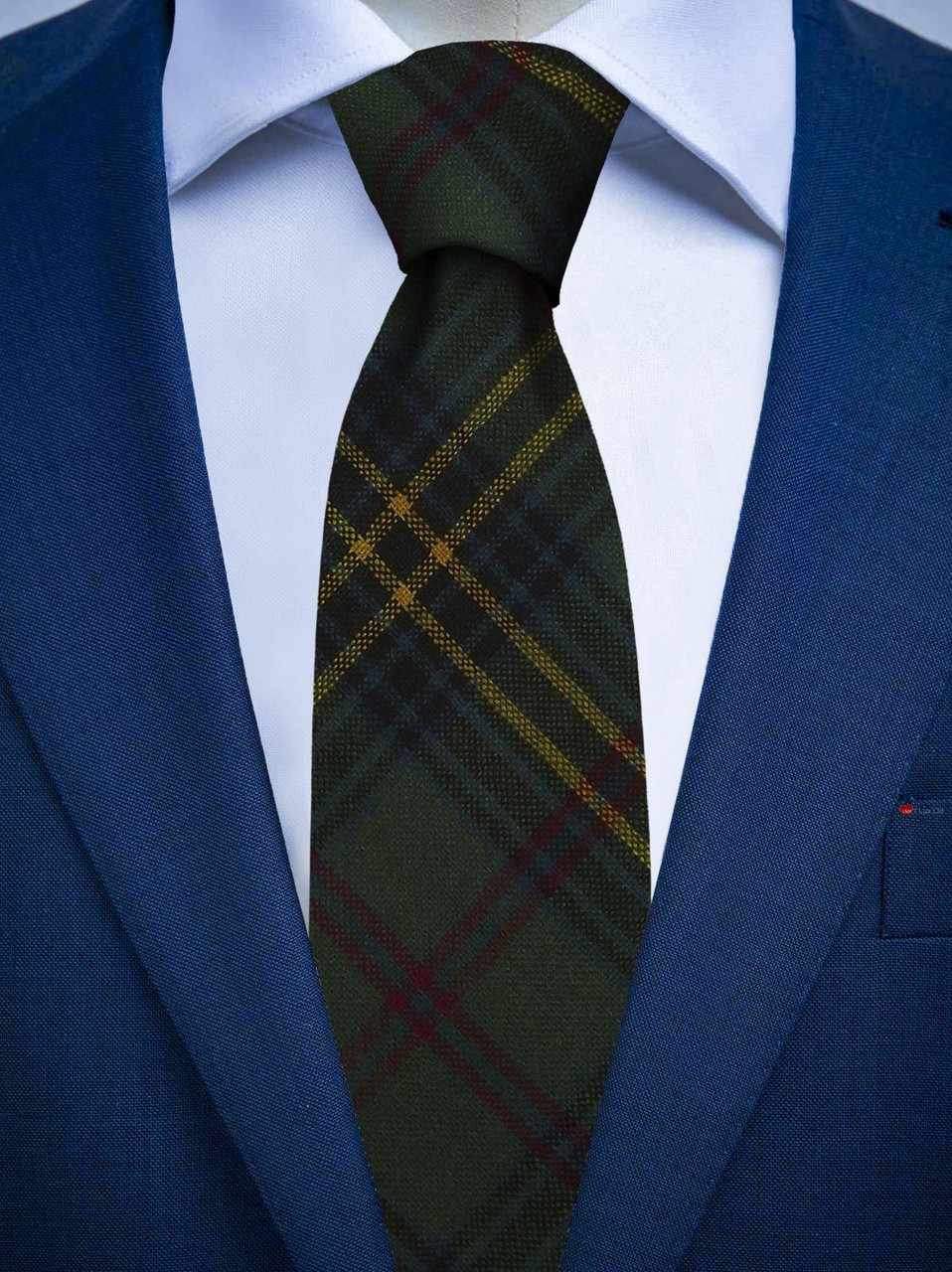 Mens Irish Wool Neck Tie in Ireland County Limerick Tartan