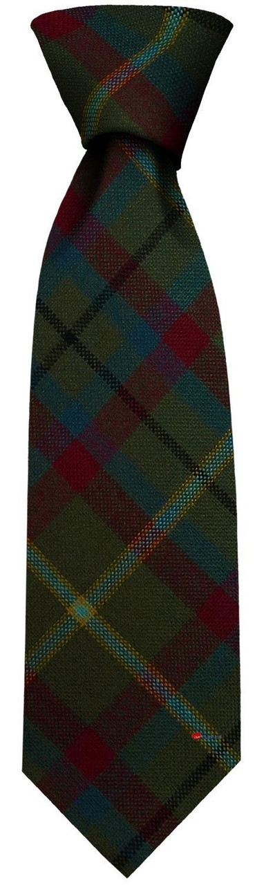 Mens Irish Wool Neck Tie in Ireland County Mayo Tartan