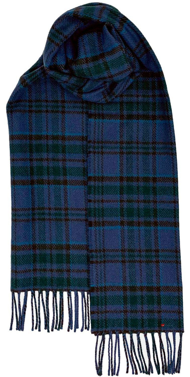 Mens Tie & Scarf Gift Set Irish County Wicklow Tartan Plaid