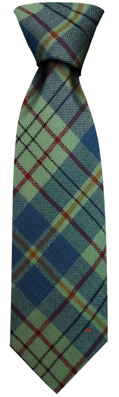 Mens Irish Wool Neck Tie in Ireland County Kildare Tartan
