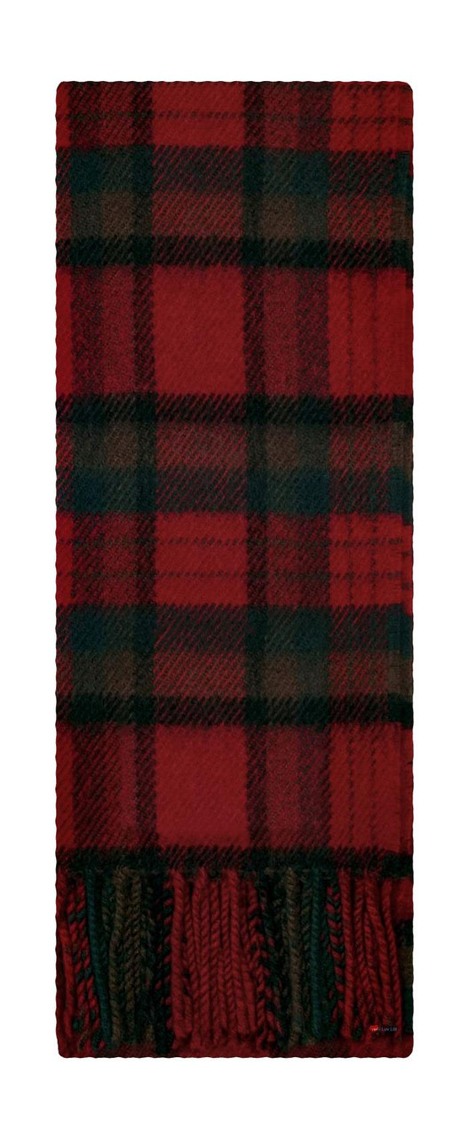 Irish Tartan Plaid Scarf County Tipperary 100% Lambswool