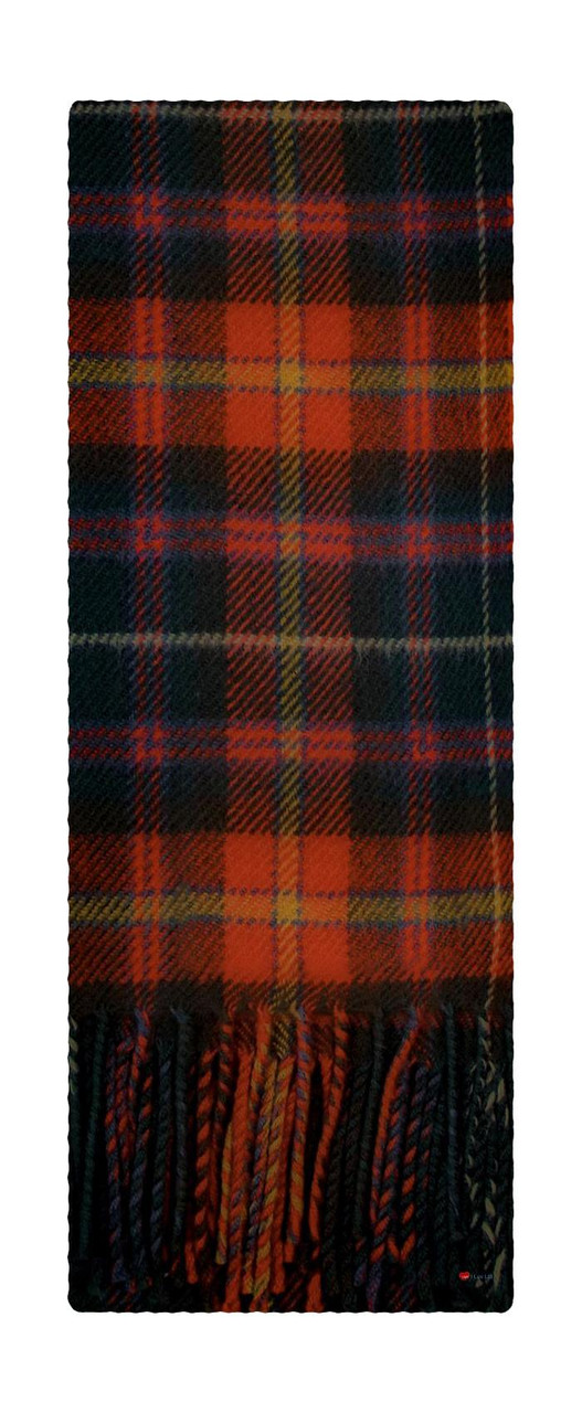 Irish Tartan Plaid Scarf County Meath 100% Lambswool