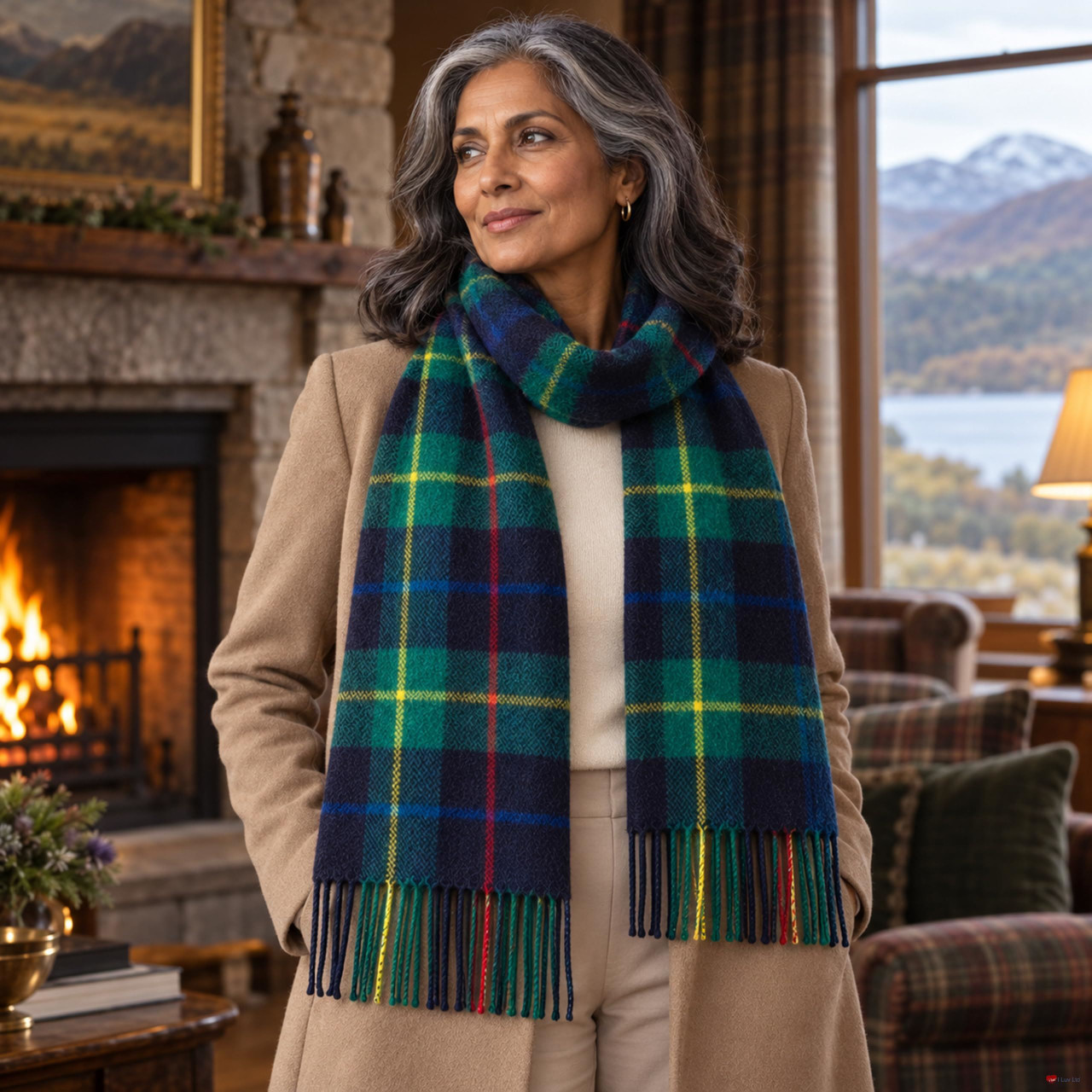 Cashmere Clan Scarf Smith Modern