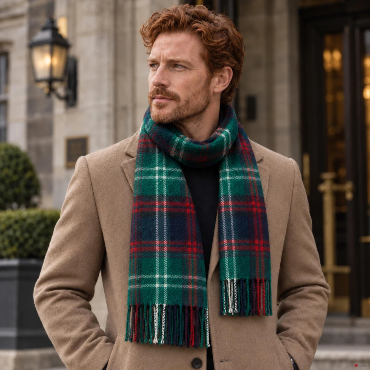 Cashmere Clan Scarf Sutherland Old Modern