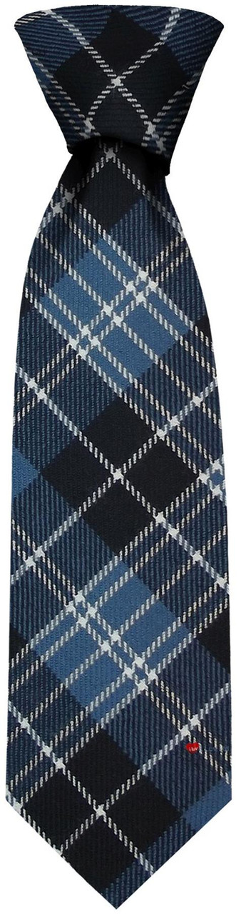 Mens Neck Tie Clark Ancient Tartan Lightweight Scottish Clan Tie