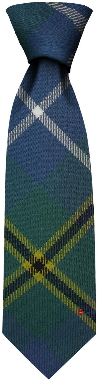 Mens Neck Tie Turnbull Hunting Ancient Tartan Lightweight Scottish Clan Tie