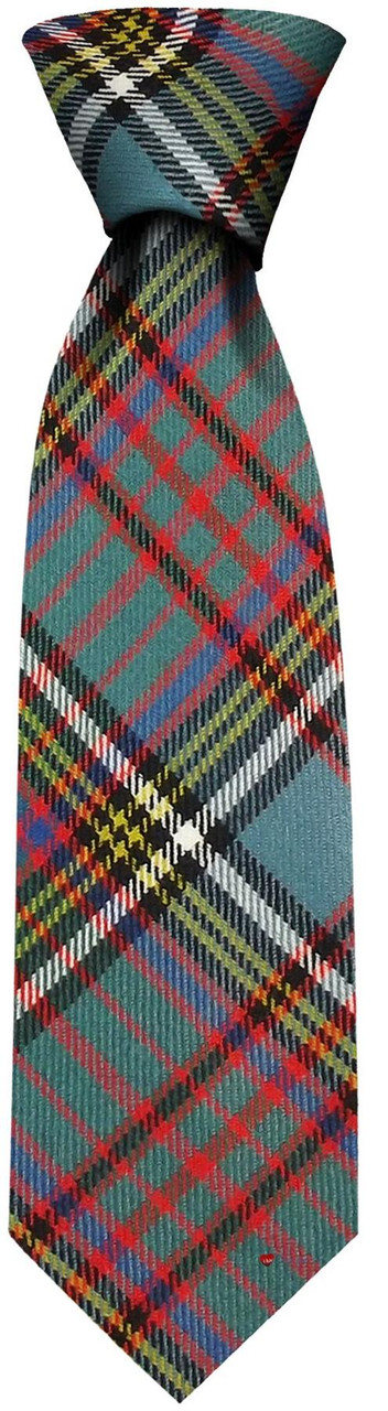 Mens Neck Tie Anderson Ancient Tartan Lightweight Scottish Clan Tie