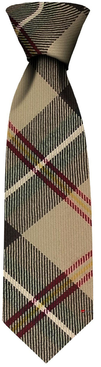 Mens Neck Tie Saskatchewan Canadian Tartan Lightweight Scottish Clan Tie
