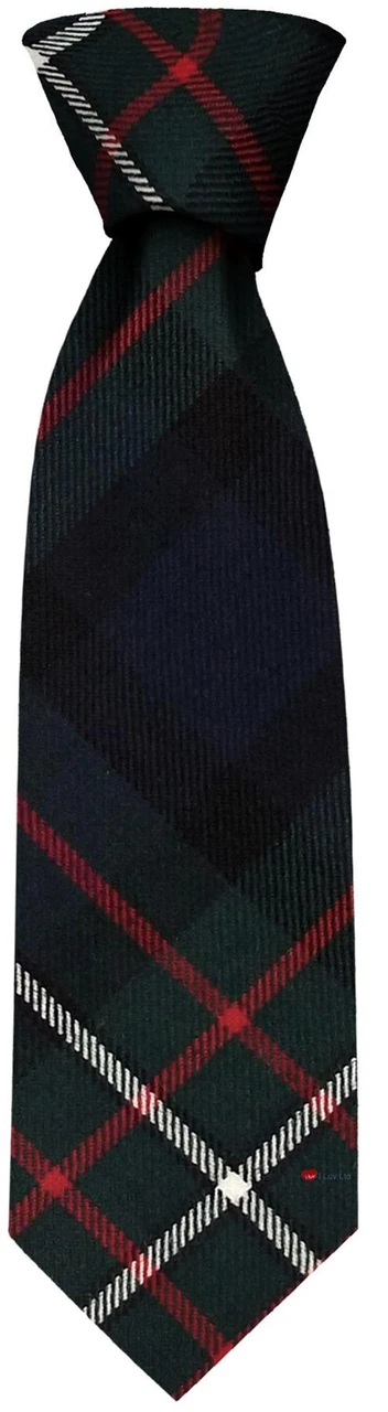 Mens Neck Tie Ferguson Modern Tartan Lightweight Scottish Clan Tie