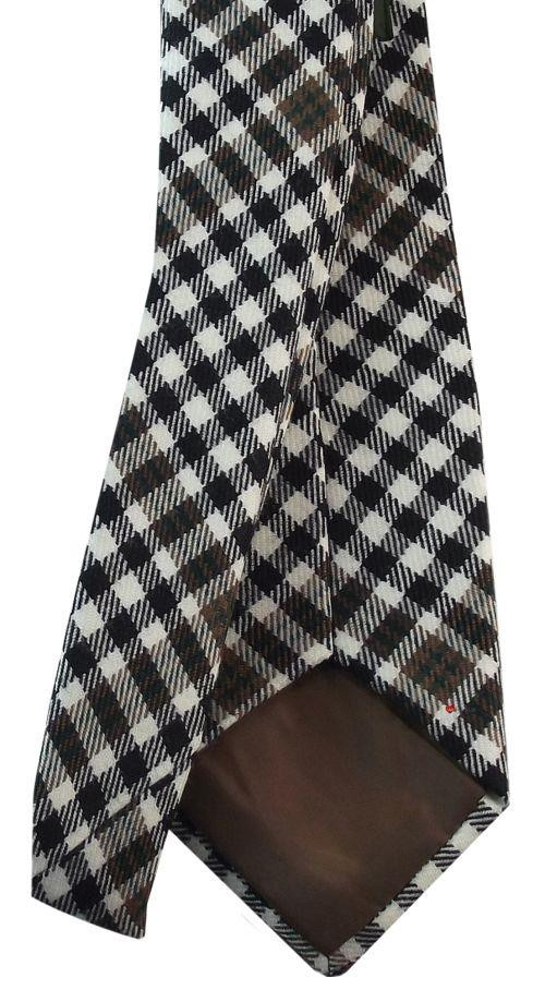 Mens Neck Tie Burns Check Tartan Lightweight Scottish Clan Tie