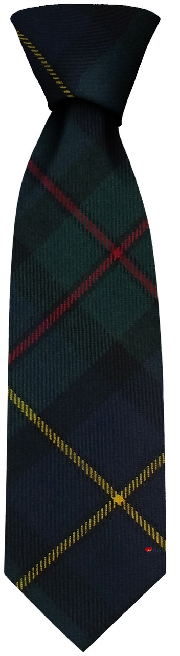 Mens Neck Tie MacLeod Of Harris Modern Tartan Lightweight Scottish Clan Tie