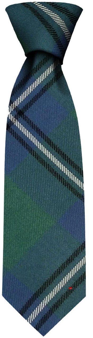 Mens Neck Tie Irvine Ancient Tartan Lightweight Scottish Clan Tie