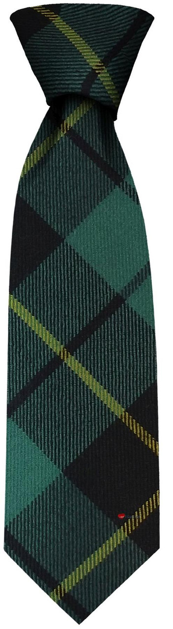 Mens Neck Tie Wallace Hunting Ancient Tartan Lightweight Scottish Clan Tie