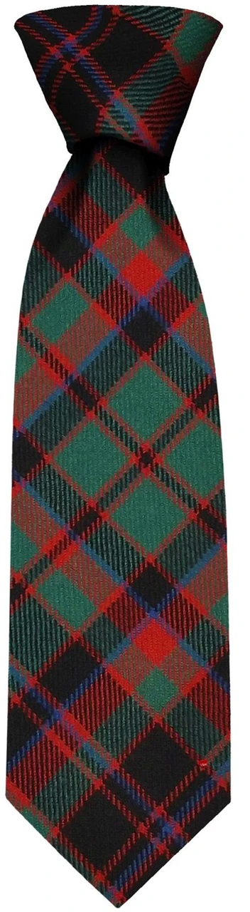 Mens Neck Tie Buchan Ancient Tartan Lightweight Scottish Clan Tie