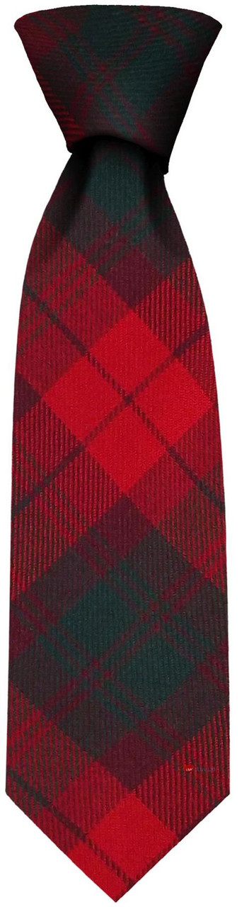 Mens Neck Tie MacNab Modern Tartan Lightweight Scottish Clan Tie