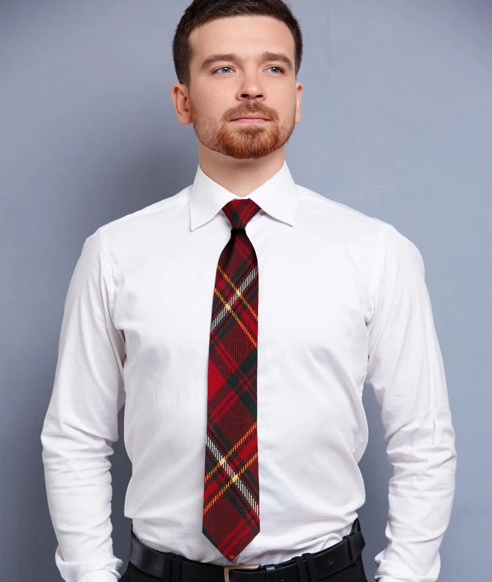 Mens Neck Tie Hay Modern Tartan Lightweight Scottish Clan Tie