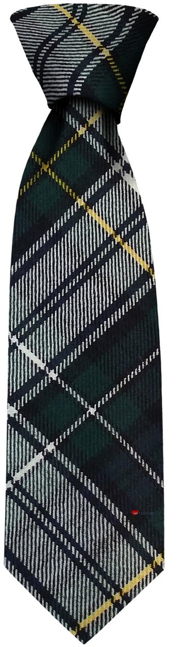 Mens Neck Tie Campbell Dress Modern Tartan Lightweight Scottish Clan Tie