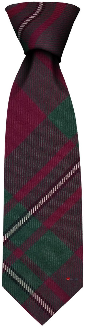 Mens Neck Tie MacGregor Hunting Ancient Tartan Lightweight Scottish Clan Tie