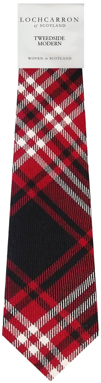 Mens Neck Tie Tweedside Modern Tartan Lightweight Scottish Clan Tie