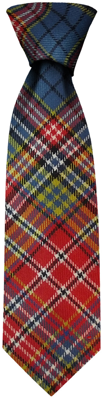 Mens Neck Tie Ogilvie Of Airlie Ancient Tartan Lightweight Scottish Clan Tie