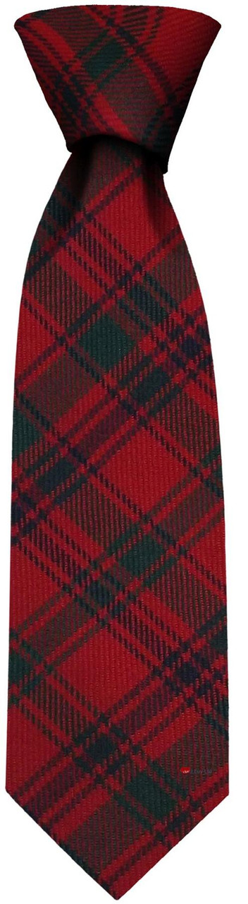 Mens Neck Tie MacColl Modern Tartan Lightweight Scottish Clan Tie