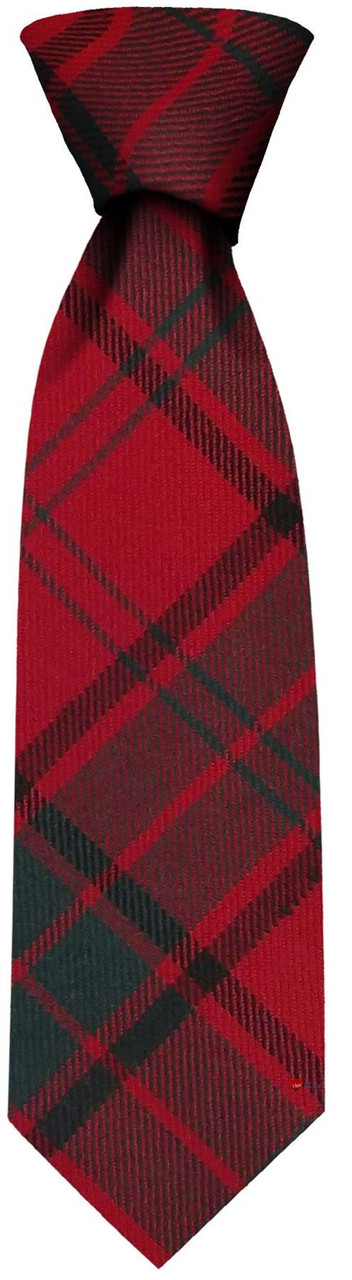 Mens Neck Tie Maxwell Modern Tartan Lightweight Scottish Clan Tie