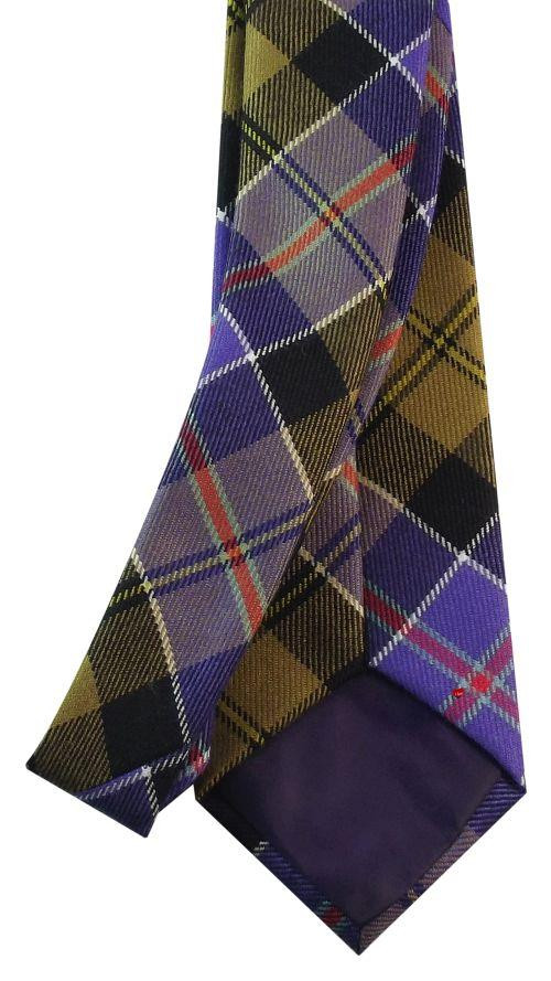 Mens Neck Tie Culloden Ancient Tartan Lightweight Scottish Clan Tie