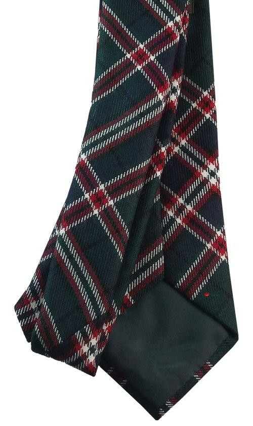 Mens Neck Tie MacFarlane Hunting Modern Tartan Lightweight Scottish Clan Tie