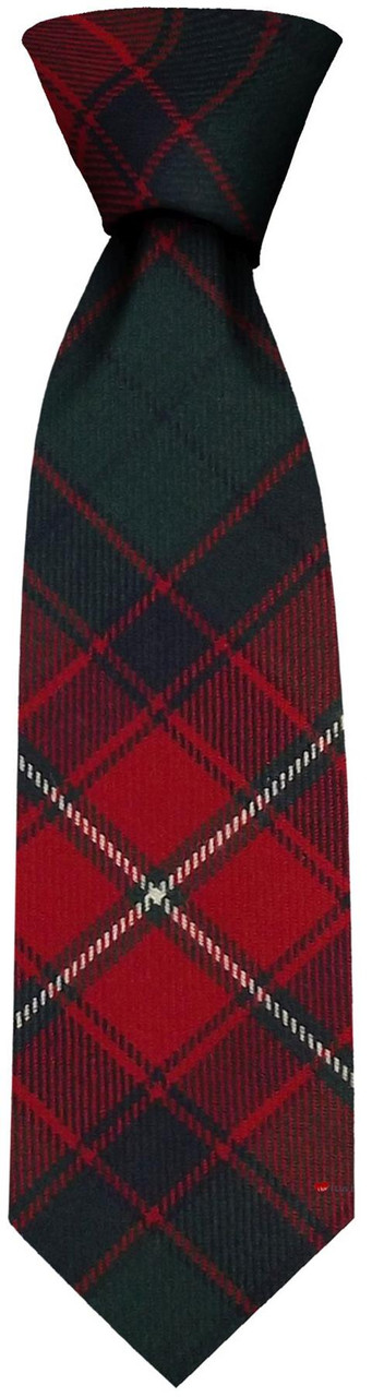 Mens Neck Tie Roxburgh Modern Tartan Lightweight Scottish Clan Tie