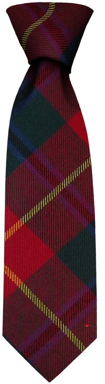 Mens Neck Tie Turnbull Dress Modern Tartan Lightweight Scottish Clan Tie