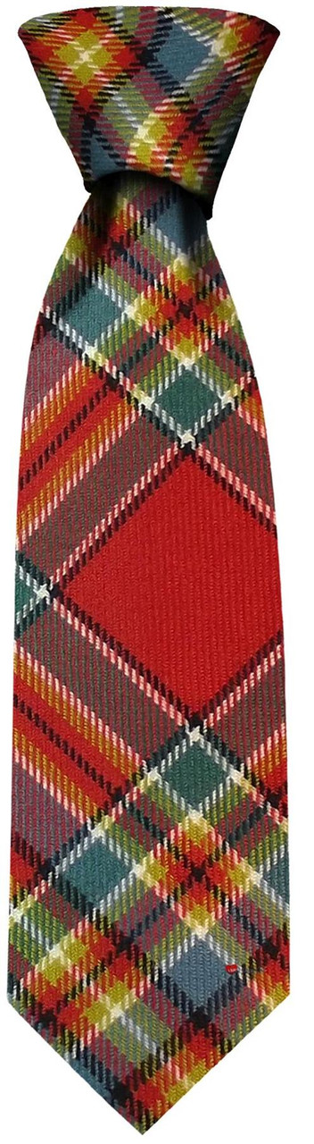 Mens Neck Tie Chattan Ancient Tartan Lightweight Scottish Clan Tie