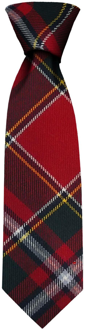 Mens Neck Tie Drummond Of Perth Modern Tartan Lightweight Scottish Clan Tie