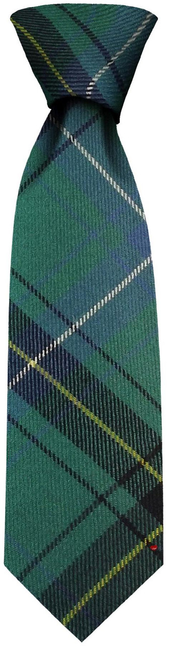 Mens Neck Tie Henderson Ancient Tartan Lightweight Scottish Clan Tie