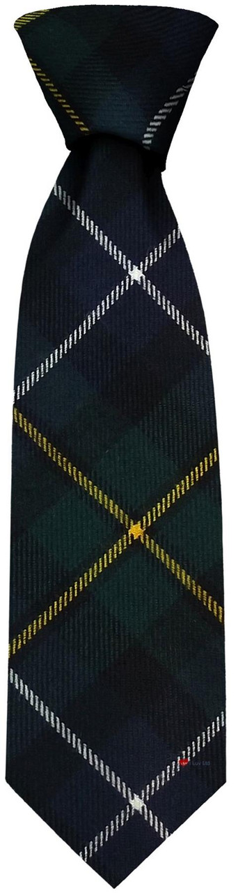 Mens Neck Tie MacNeil Of Barra Modern Tartan Lightweight Scottish Clan Tie